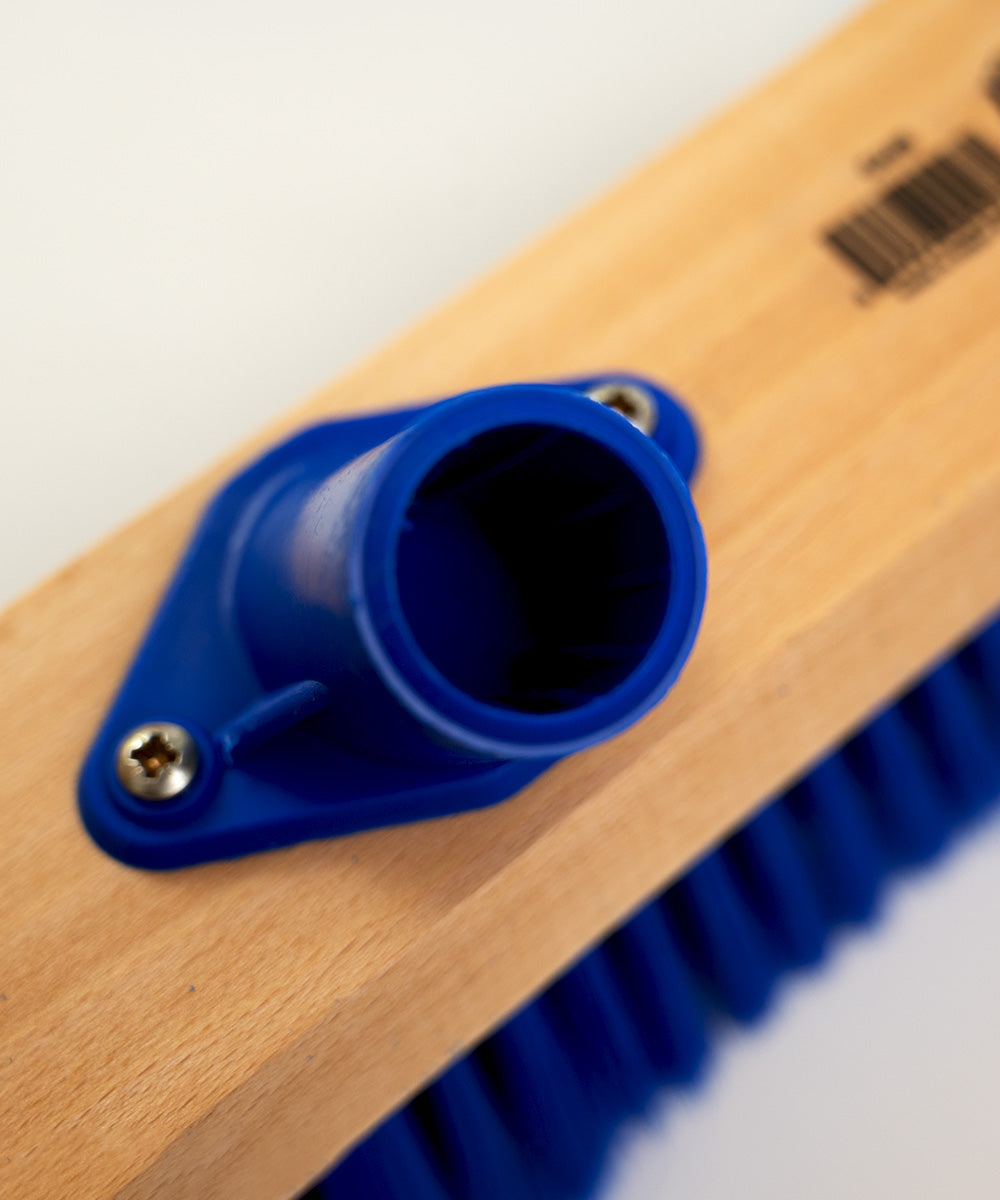 Finest by Hillbrush Household Wooden Broom With Socket & Handle - Soft